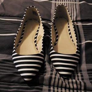 Pinstripe Express flats